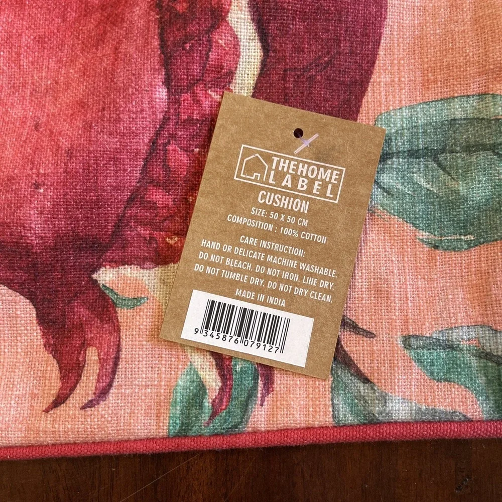 Pomegrante Botanical Pillow Cover Throw‎ Accent 20